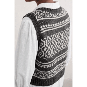 Seasalt Castwork Fair Isle Merino-Blend Vest